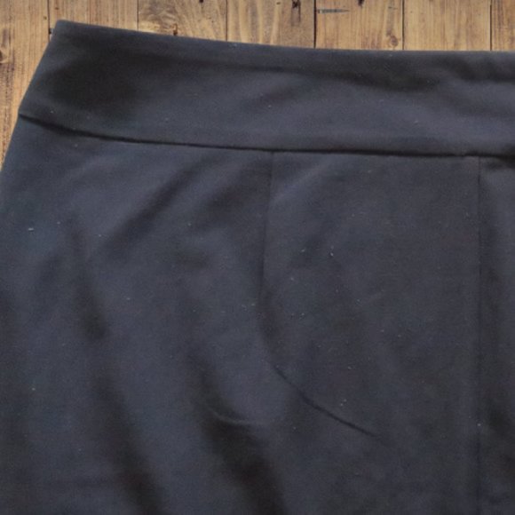 George Pencil Skirt | Black Soot - Picture 6 of 11